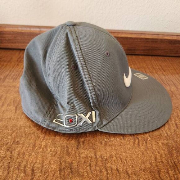 Nike swoosh pro men's gray golf hat flex fit VRS 20XI outdoor accessories - Picture 2 of 6